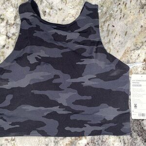 Camo Print Women's Crop Top